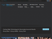 Tablet Screenshot of bluecheetahtiming.com